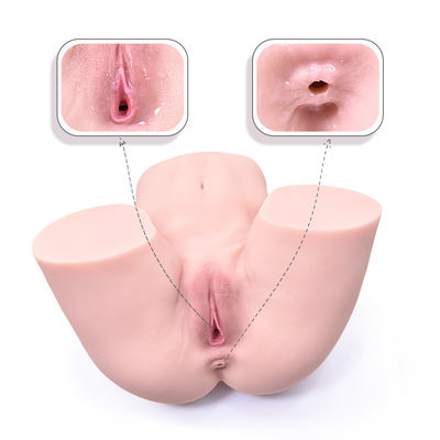 Silicone Realistic Male Masturbator 11.8in Pocket Pussy Sex Toy Big Ass 3D Sex Doll